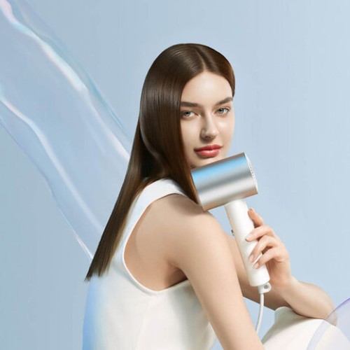 Фен XIAOMI Water Ionic Hair Dryer H500, 1800 Вт, 2 скорости, 3 температурных режима, ионизация, BHR5851EU