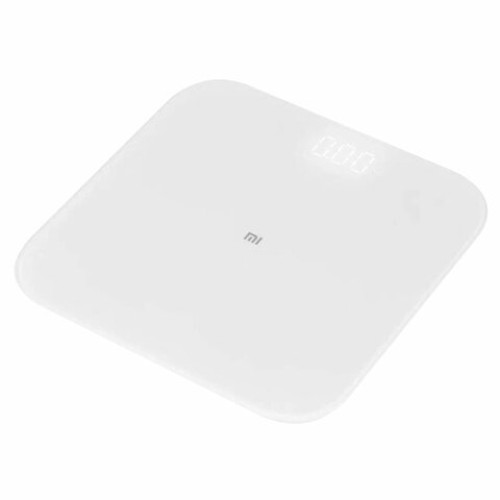 Весы напольные XIAOMI Mi Smart Scale 2, электронные, максимальная нагрузка 150 кг, квадрат, стекло, белые, NUN4056GL