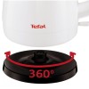 Чайник TEFAL KO150130, 1,5 л, 2400 Вт, закрытый нагревательный элемент, пластик, белый, 7211002180