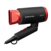 Фен BRAYER BR3040RD, 1400 Вт, 2 скорости, 1 температурный режим, складная ручка, черный/красный