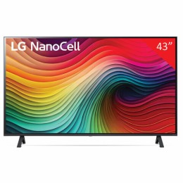 Телевизор LG 43NANO80T6A, 43" (108 см), NanoCell, 3840 x 2160, 4K, 16:9, SmartTV, Wi-Fi, черный