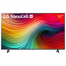 Телевизор LG 55NANO80T6A, 55" (138 см), NanoCell, 3840 x 2160, 4K, 16:9, SmartTV, Wi-Fi, черный