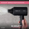 Фен SCARLETT SC-HD70I37, 1900 Вт, 2 скорости, 3 температурных режима, ионизация, черный