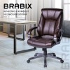 Кресло офисное BRABIX "Maestro EX-506", экокожа, коричневое, 530878