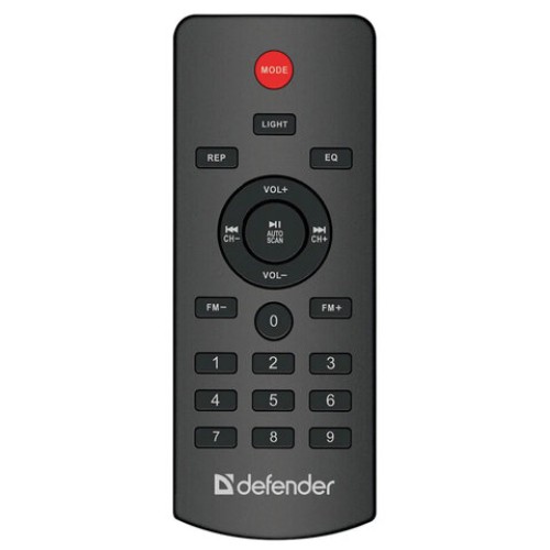 Колонка портативная DEFENDER Rage, 2.0, 50 Вт, Bluetooth, FM-тюнер, microSD, чёрная, 65109