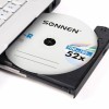 Диски CD-R SONNEN, 700 Mb, 52x, Cake Box (упаковка на шпиле) КОМПЛЕКТ 100 шт., 513533