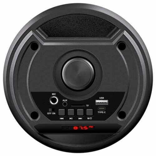 Колонка портативная DEFENDER Crashboom, 16 Вт, 1800 мАч, Bluetooth, FM, Type-C, черная, 65085