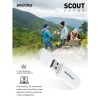 Флеш-диск 8 GB SMARTBUY Scout USB 2.0, белый, SB008GB2SCW