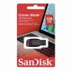 Флеш-диск 128 GB, SANDISK Cruzer Blade, USB 2.0, черный, SDCZ50-128G-B35