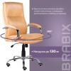 Кресло офисное BRABIX PREMIUM "Cuba EX-542", экокожа, бежевое, 532551