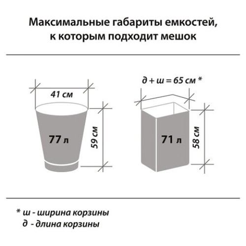 Мешки для мусора с завязками 120 л. синие, в рулоне 10 шт., прочные, ПВД 35 мкм, 67х90 см, LAIMA, 601399