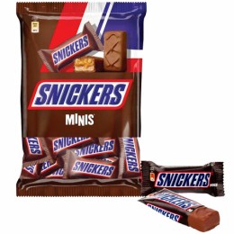 Батончики шоколадные мини SNICKERS "Minis", 180 г, 2264