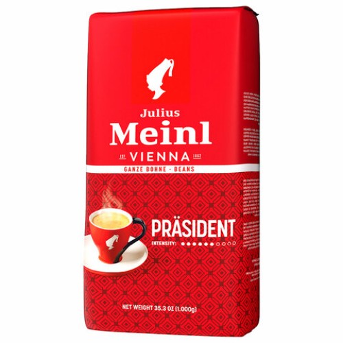 Кофе в зернах JULIUS MEINL "Prasident Classic Collection" 1 кг, ИТАЛИЯ, 89933