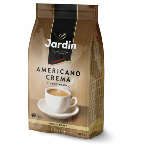 Кофе в зернах JARDIN "Americano Crema" 1 кг, 1090-06-Н