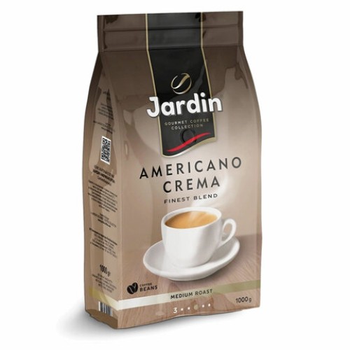 Кофе в зернах JARDIN "Americano Crema" 1 кг, 1090-06-Н