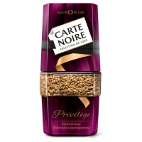 Кофе растворимый CARTE NOIRE "Privilege" 95 г, стеклянная банка, сублимированный, 8051365