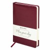 Ручка шариковая PARKER "Jotter Plastic CT", корпус красный, ежедневник А5 красный, пакет, 880897