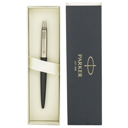 Ручка шариковая PARKER "Jotter Core Bond Street Black", пакет, 880893