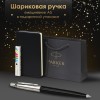 Ручка шариковая PARKER "Jotter Plastic CT", корпус черный, ежедневник А5 черный, белый срез, пакет, 880895