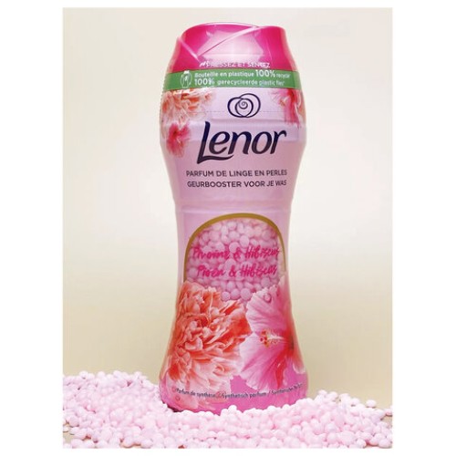 Кондиционер для белья в гранулах 210гр LENOR "Pivoine & Hibiscus",пион и гибискус,042