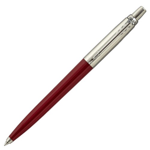 Ручка шариковая PARKER "Jotter Plastic CT", корпус красный, ежедневник А5 красный, пакет, 880897