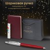 Ручка шариковая PARKER "Jotter Plastic CT", корпус красный, ежедневник А5 красный, пакет, 880897