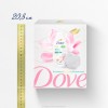 Подарочный набор DOVE "Фисташковый крем": крем-гель для душа 250 мл + мочалка для тела