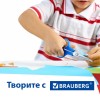 Картон белый БОЛЬШОГО ФОРМАТА, А2 МЕЛОВАННЫЙ (глянцевый), 10 листов, в папке, BRAUBERG, 400х590 мм, 124764