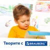 Картон цветной А4 МЕЛОВАННЫЙ (глянцевый), ВОЛШЕБНЫЙ, 10 листов 10 цветов, в папке, BRAUBERG, 200х290 мм, "Маяк", 129915