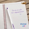 Ручки шариковые BIC "Cristal Up Fun", НАБОР 4 ЦВЕТА (салатовый, розовый, фиолетовый, голубой), узел 1 мм, линия 0,32 мм, блистер, 949870