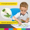 Карандаши цветные утолщенные BRAUBERG KIDS, 6 цветов, шестигранные, грифель 5 мм, натуральное дерево, 181877