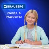 Набор чертежный малый BRAUBERG "FRESH ZONE" (линейка 15 см, 2 треугольника, транспортир), желтая шкала, 210762