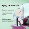 Кисть художественная проф. BRAUBERG ART CLASSIC, синтетика мягкая под колонок, кругл, № 1, кор руч, 200686