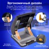 Дырокол ЭНЕРГОСБЕРЕГАЮЩИЙ BRAUBERG "Easy Press", до 30 л., БЕЗ УСИЛИЙ, 224343